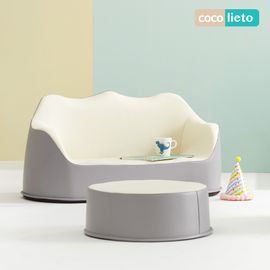 [Lieto Baby] COCO LIETO Premium Baby Sofa for 2 people _Correct posture, baby sofa, first furniture, premium stool, premium table_Made in Korea